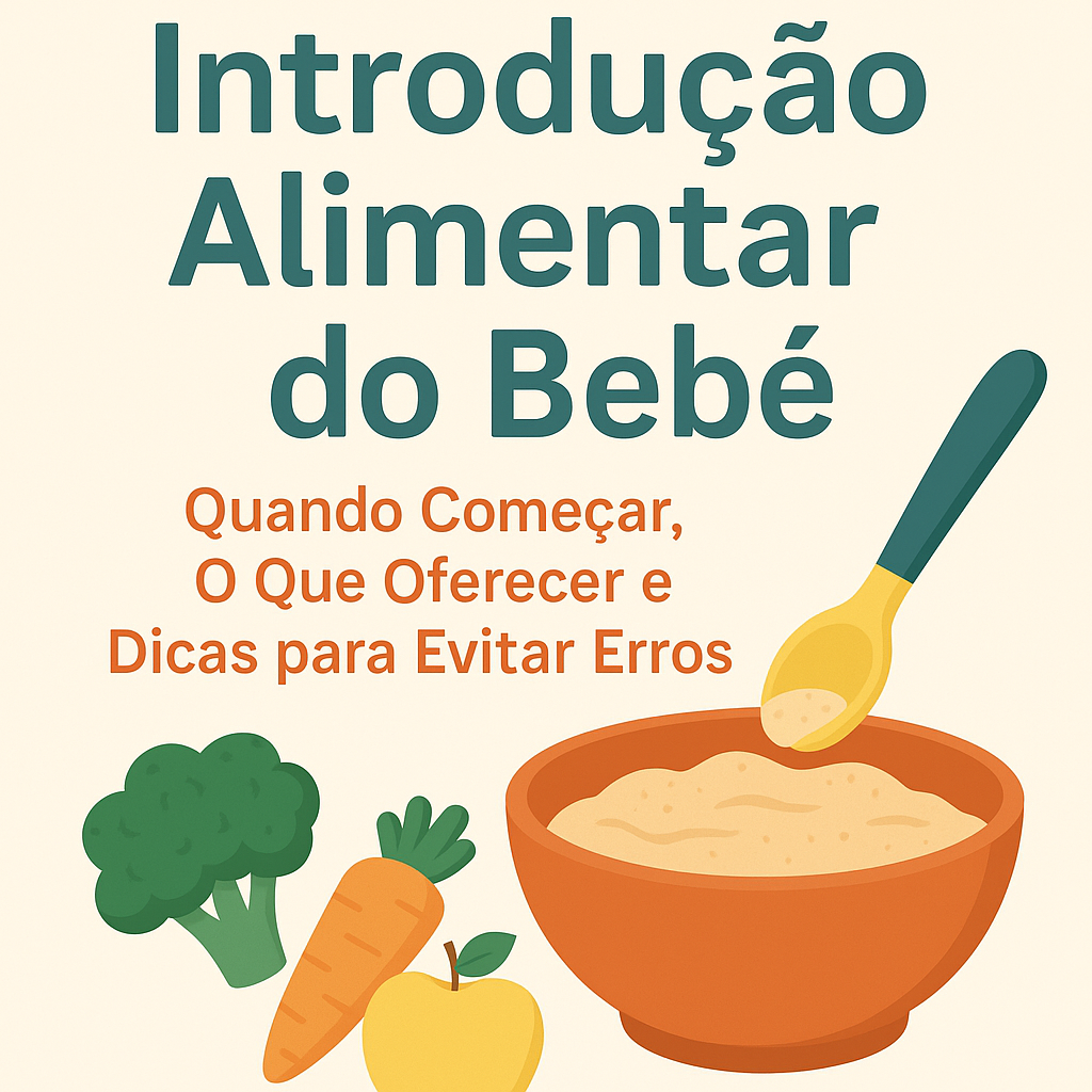 Leia mais sobre o artigo Introdução Alimentar do Bebê: Quando Começar, O Que Oferecer e Dicas para Evitar Erros