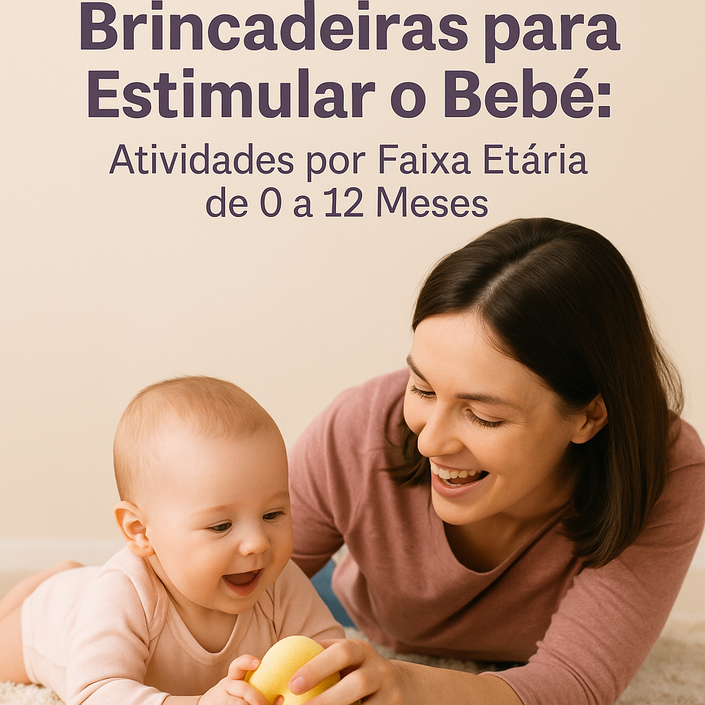 Leia mais sobre o artigo Brincadeiras para Estimular o Bebê: Atividades por Faixa Etária de 0 a 12 Meses